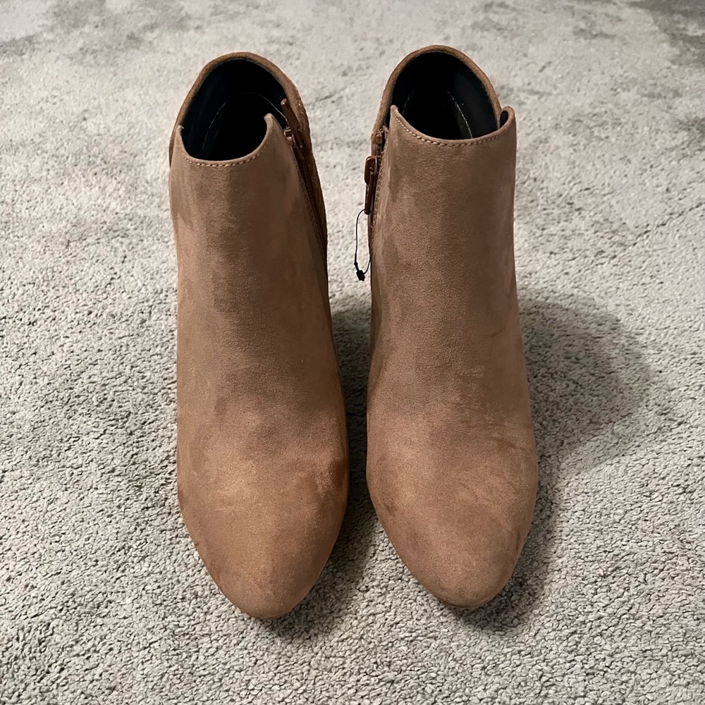 Attention Ankle Boots, Brown/Tan, Size 9, Worn Once